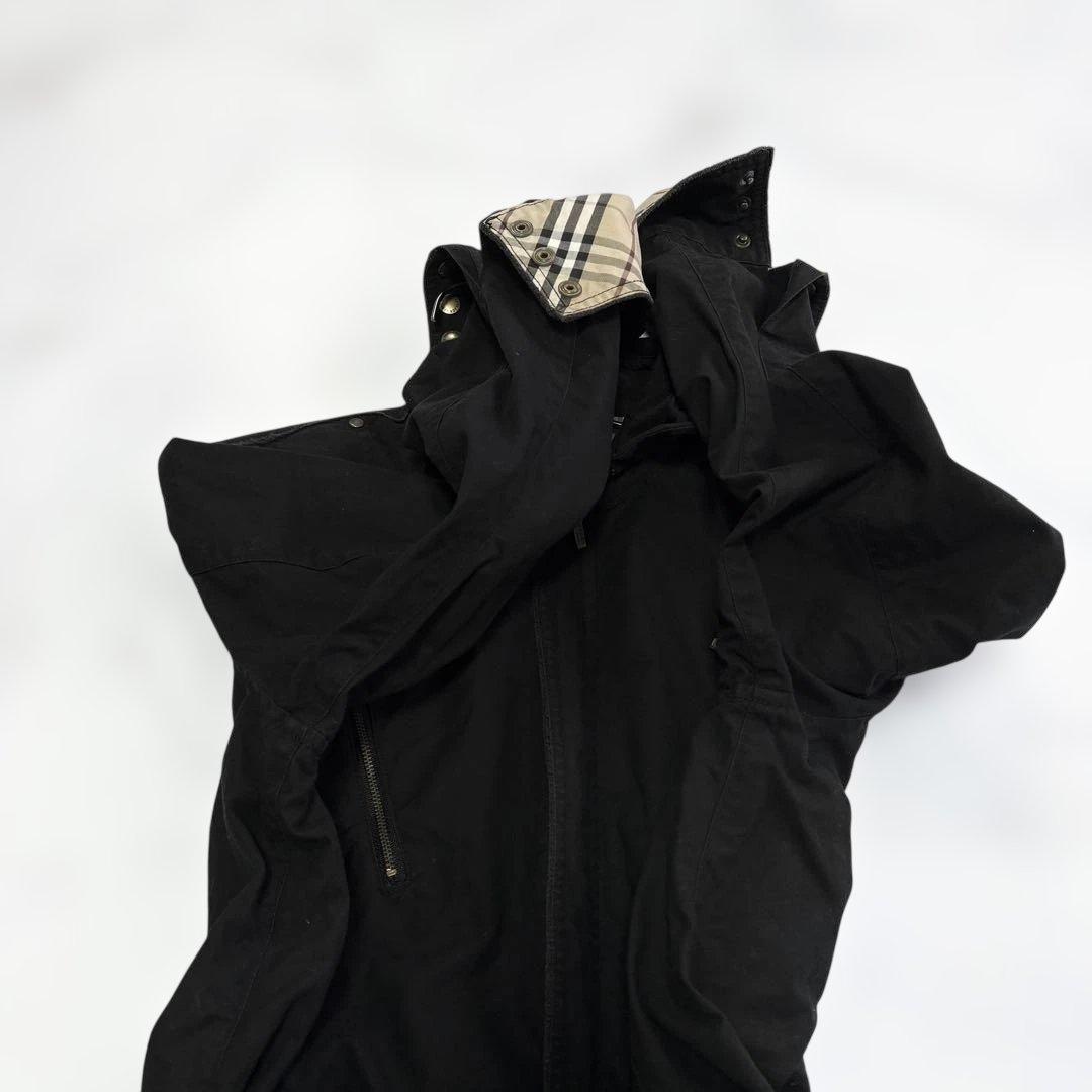 ✨美品✨ バーバリーブラックレーベル 黒ジップジャケットL
