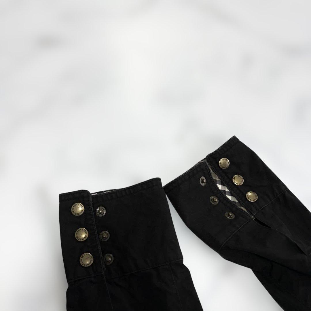 ✨美品✨ バーバリーブラックレーベル 黒ジップジャケットL