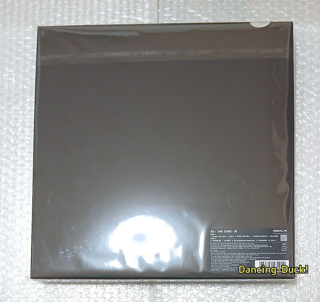 お*め様 XG THE CORE 核 VINYL レコード 開封済み 抜けあり