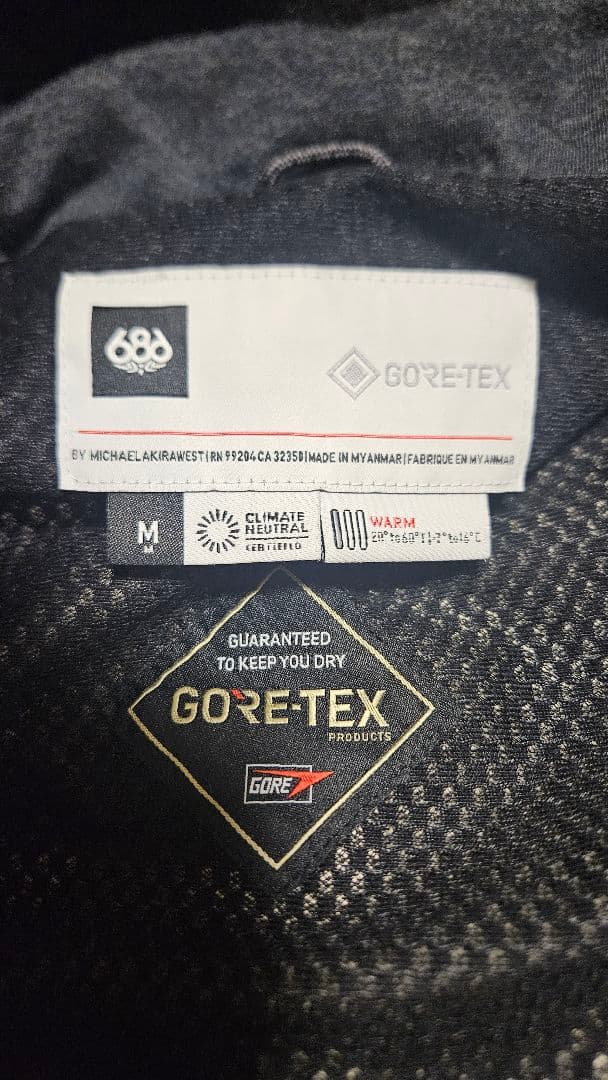 686 GORE-TEX GT JACKET スノーボードジャケット