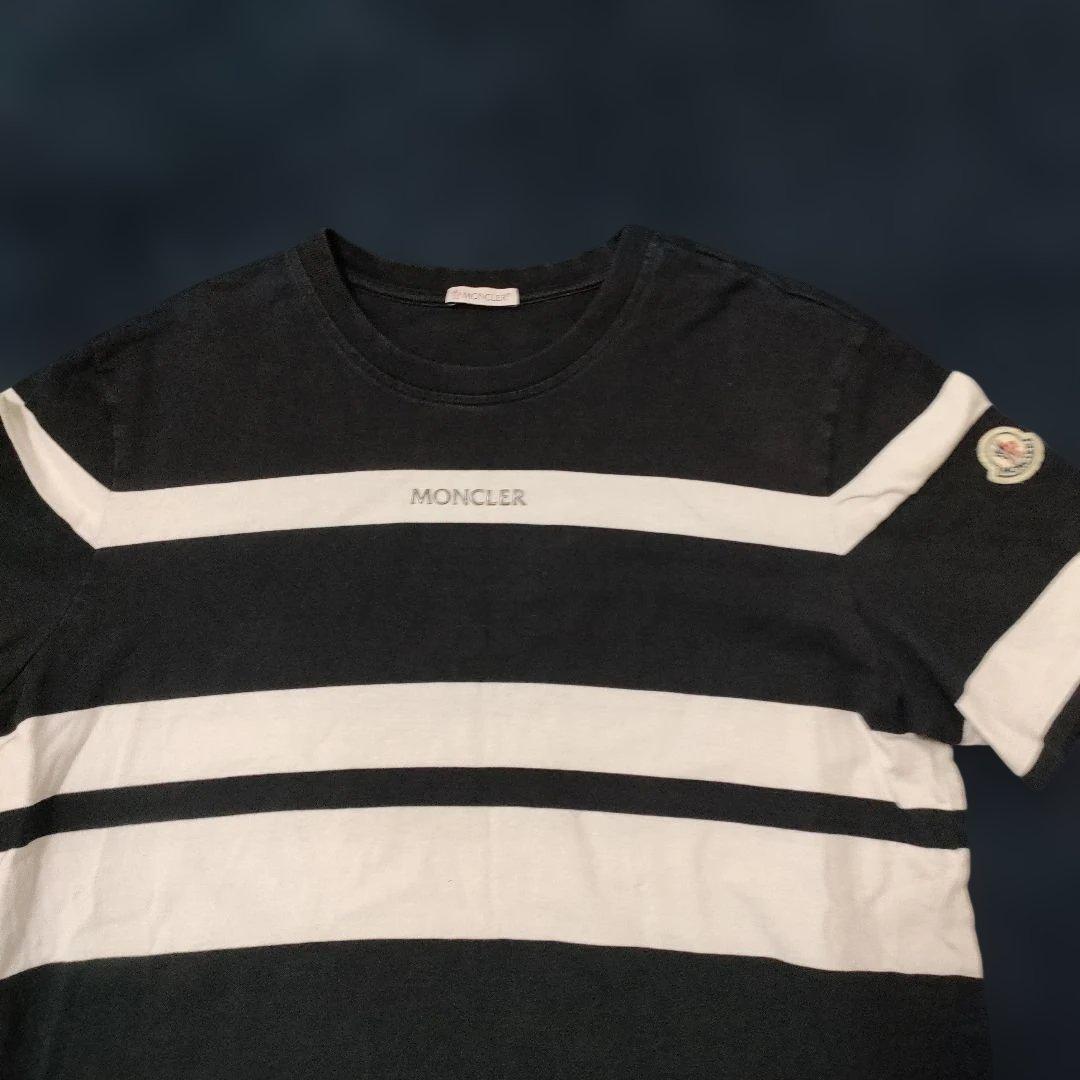 MONCLER ストライプ Tシャツ
