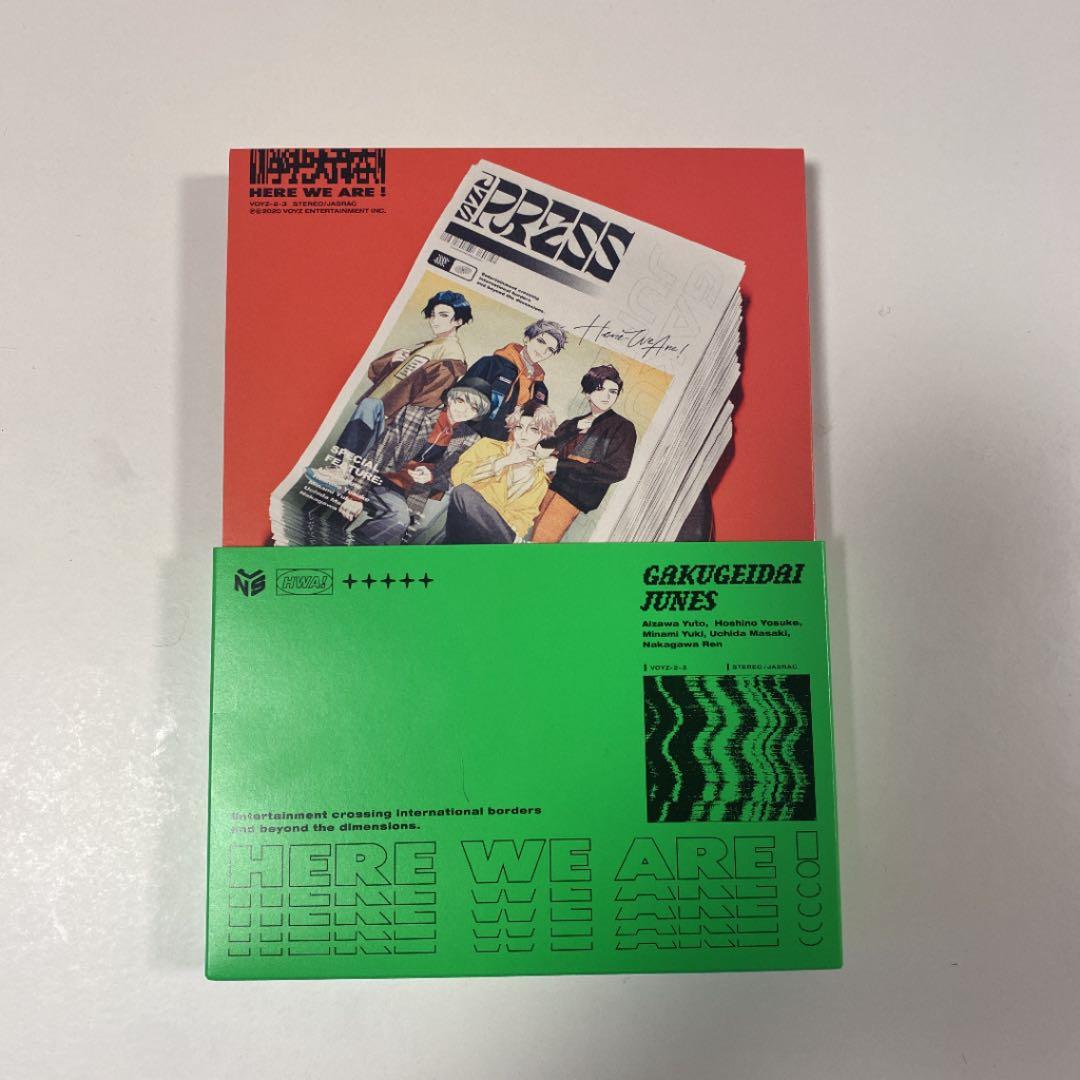 学芸大青春 1st Album HERE WE ARE ! 完全生産限定盤A