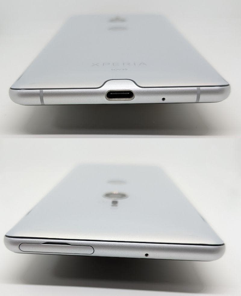 【極美品】Xperia XZ3 ホワイトシルバー SIMフリー 有機EL テレビ
