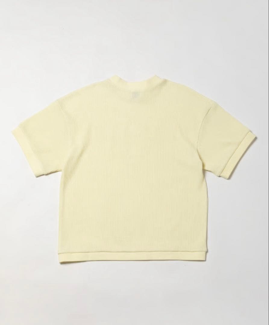 タグ付き トスタルジッククロージング Waffle logo tee イエロー