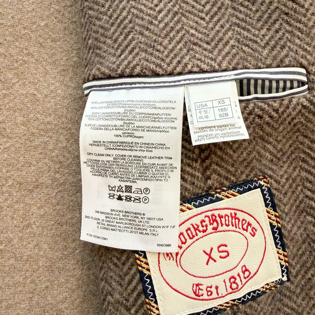 新品未使用⭐︎ブルックスブラザーズ テーラードジャケット エルボーパッチ胡桃ボタン