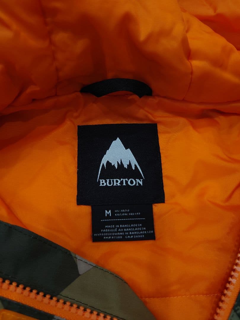 BURTON バートン 子ども スノーボードウェア M 140 150 キッズ