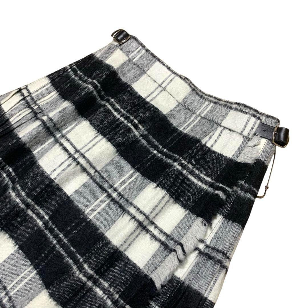 新品 O'NEIL of DUBLIN ロングスカート チェック プリーツ 8