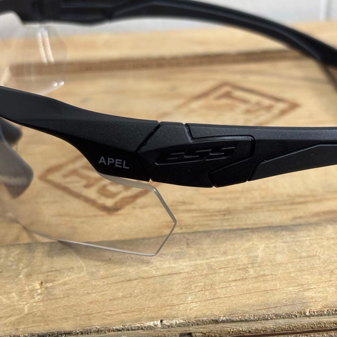 極美品　米軍　実物　ESS CROSSBOW ブラック　クリアレンズ　セット