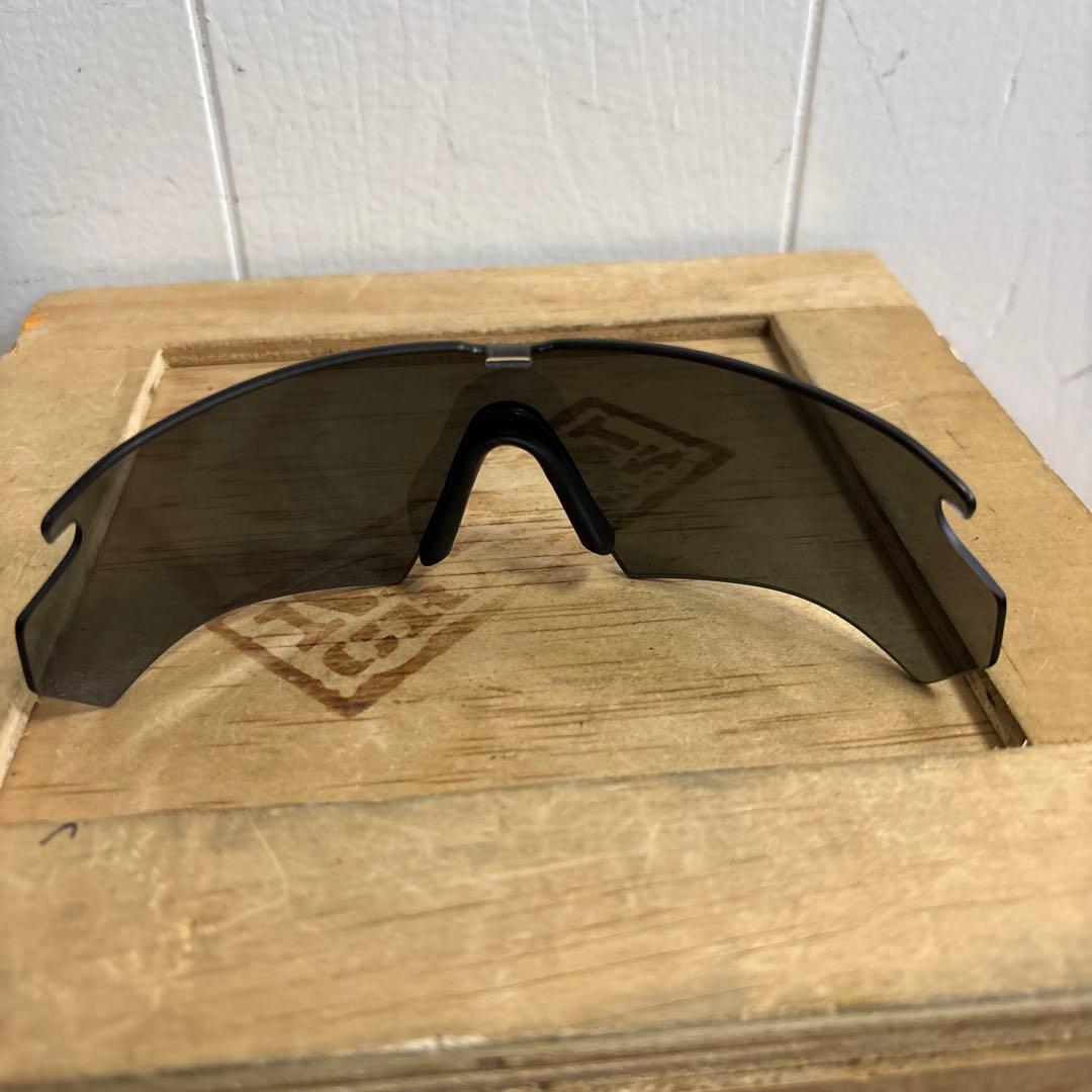極美品　米軍　実物　ESS CROSSBOW ブラック　クリアレンズ　セット