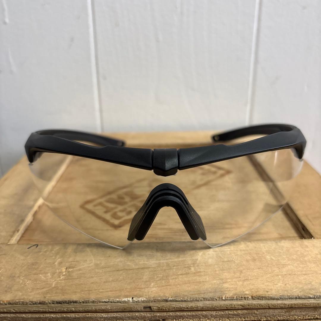 極美品　米軍　実物　ESS CROSSBOW ブラック　クリアレンズ　セット