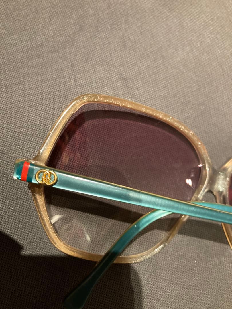 グッチ GUCCI ビンテージ ビッグフレームサングラス レトロ 60s 70s