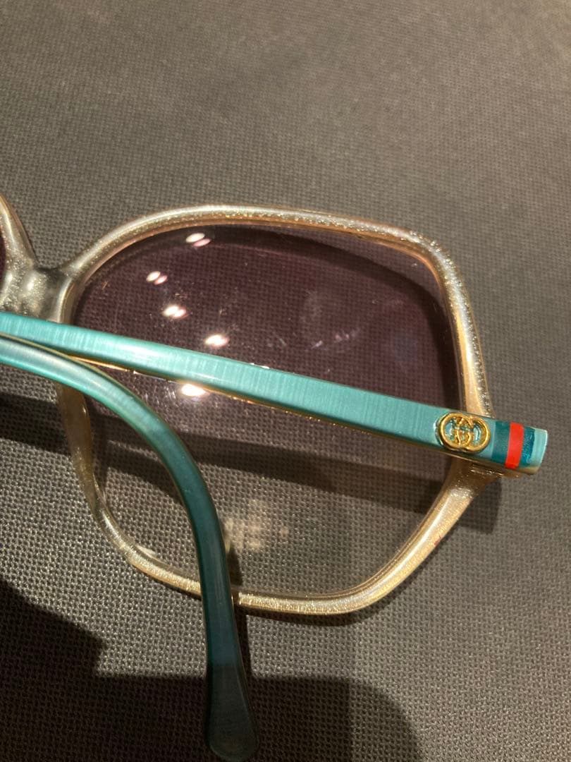 グッチ GUCCI ビンテージ ビッグフレームサングラス レトロ 60s 70s