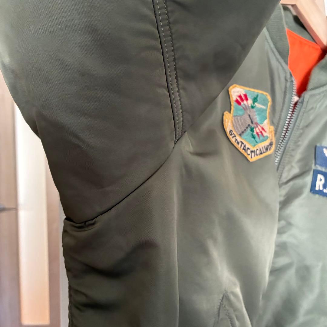 POLO RALPHLAUREN MA-1 Lサイズ　ジャケット　LG