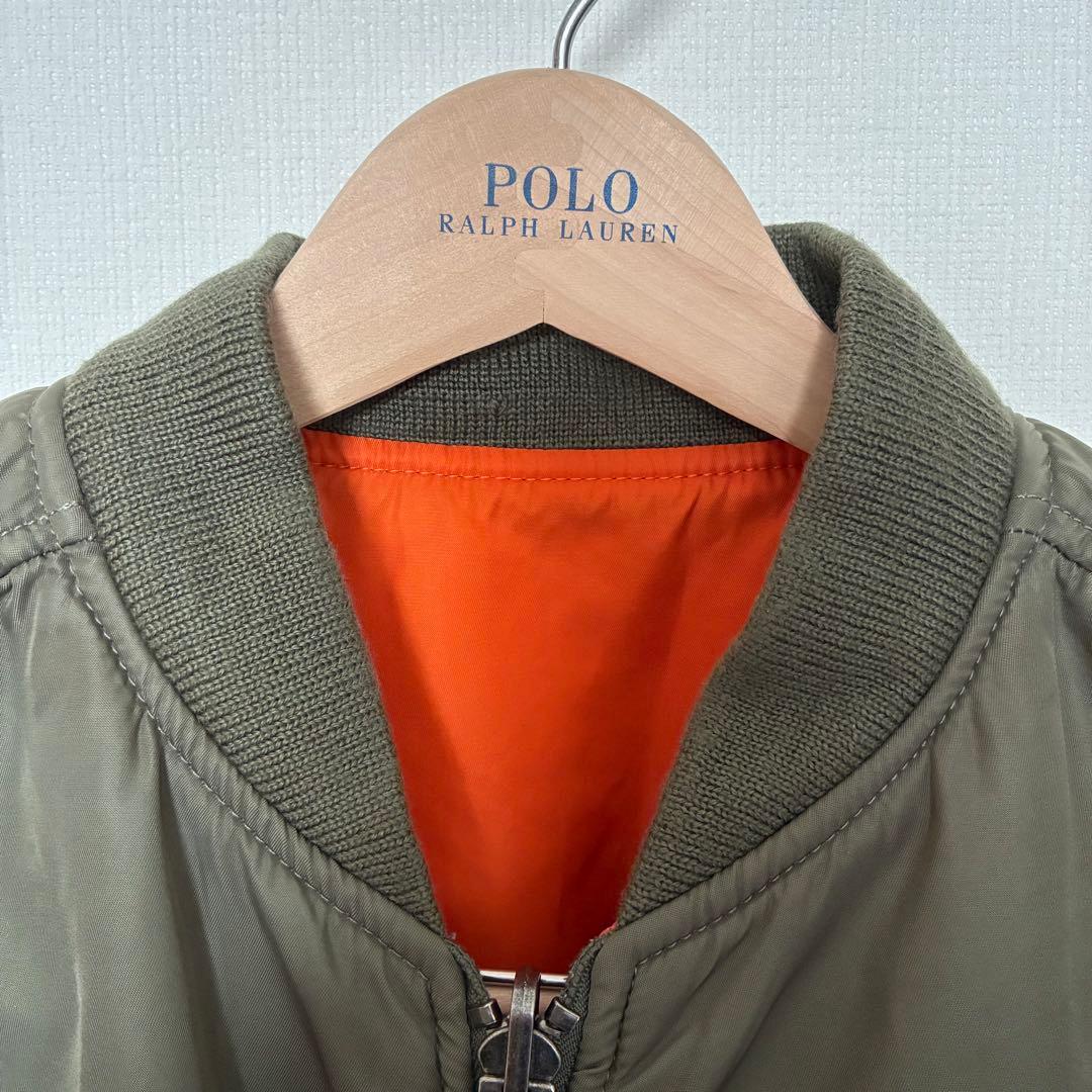 POLO RALPHLAUREN MA-1 Lサイズ　ジャケット　LG