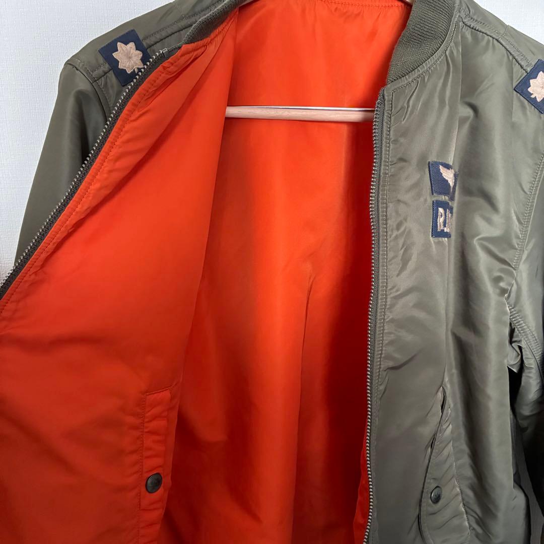 POLO RALPHLAUREN MA-1 Lサイズ　ジャケット　LG