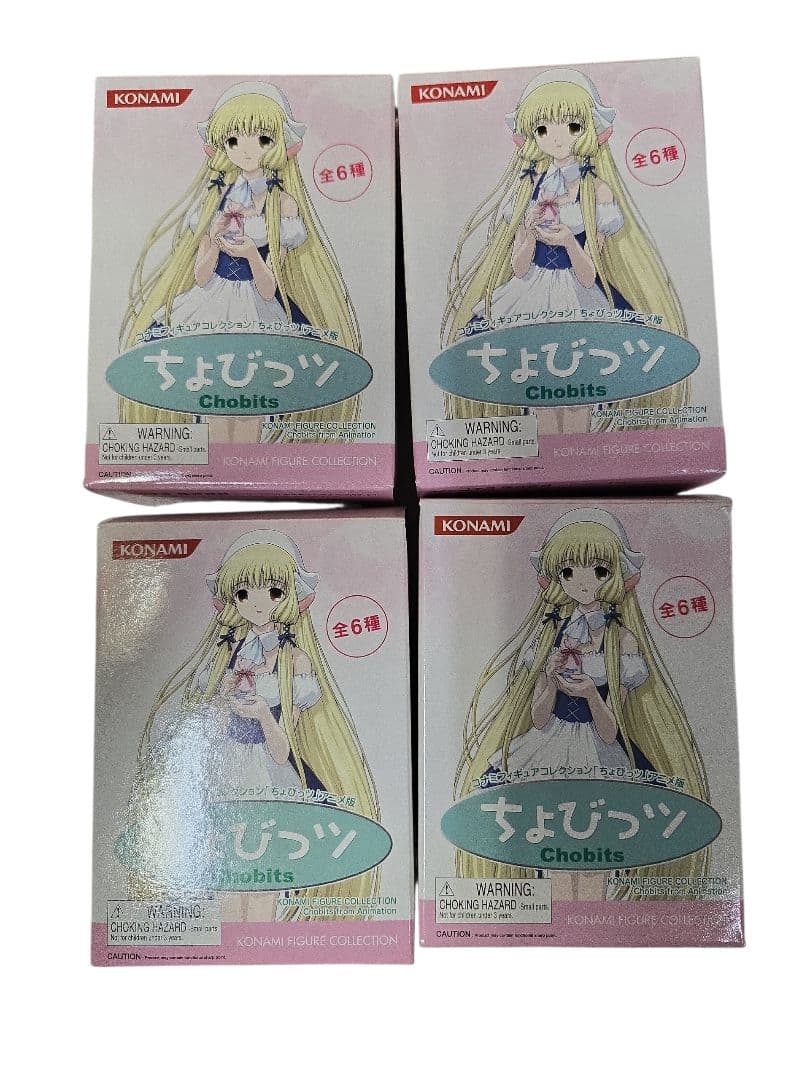 KONAMI ちょびっツフィギュア 4体セットソフビレアまとめ