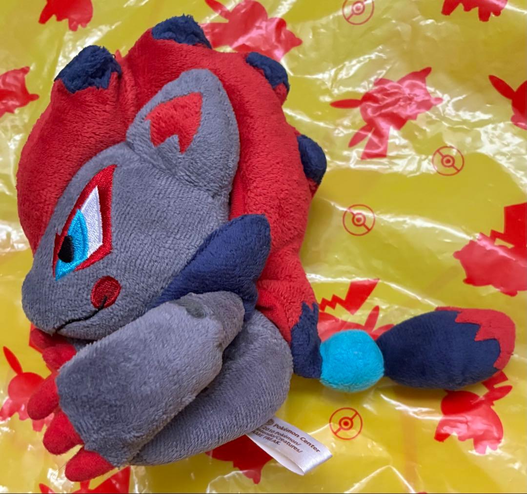 【タグなし】ゾロアーク ポケドール ポケモンセンター ぬいぐるみ
