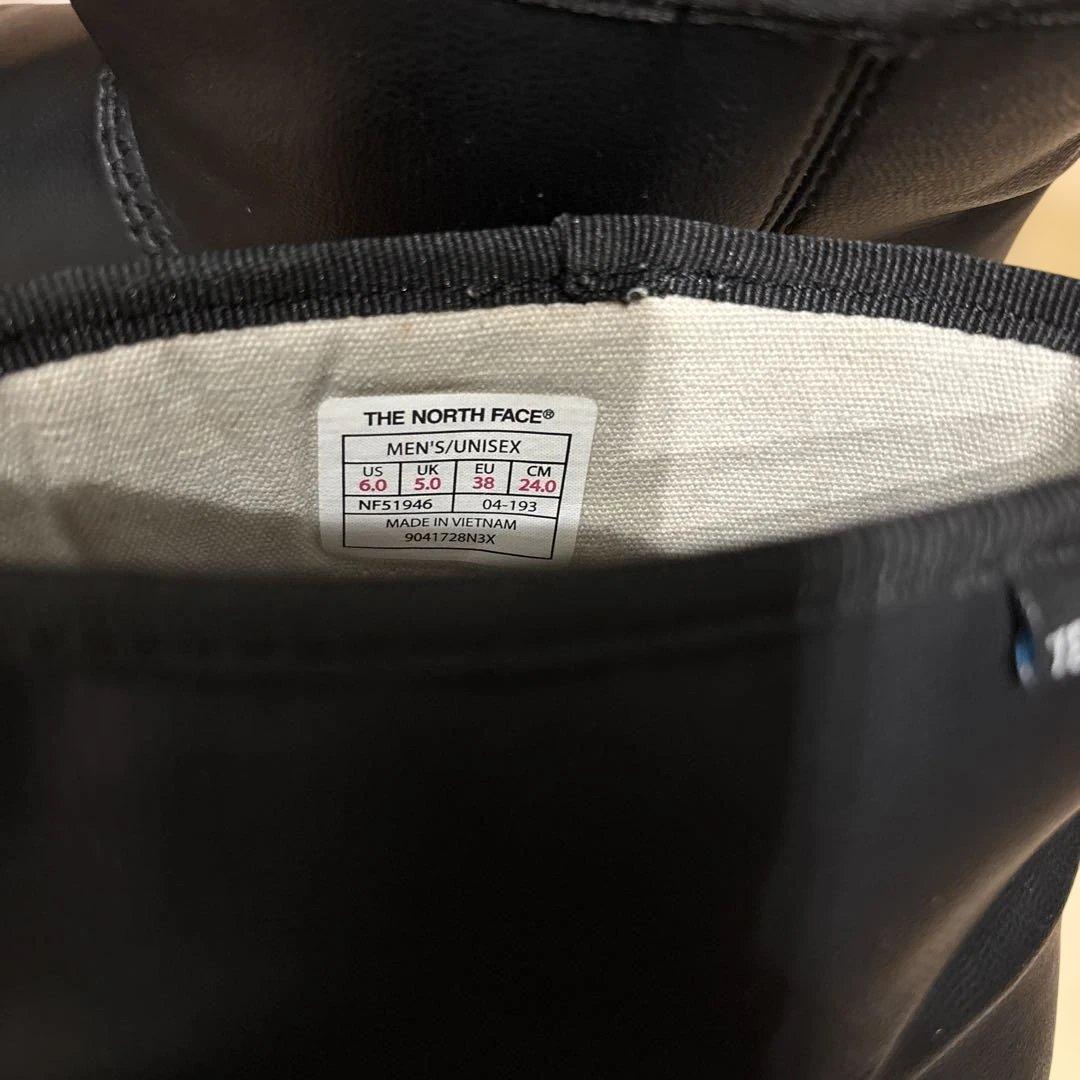 THE NORTH FACE ノースフェイス　ショートブーツ　ブラック　24㎝