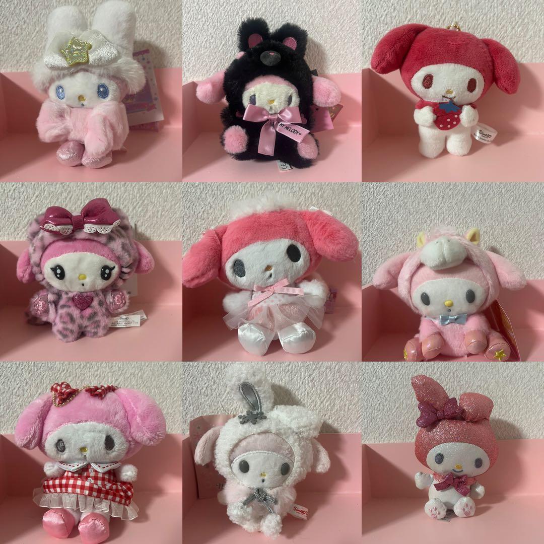 【新品・タグ付き多数】マイメロディ ぬいぐるみ まとめ売り 人気モデル多数