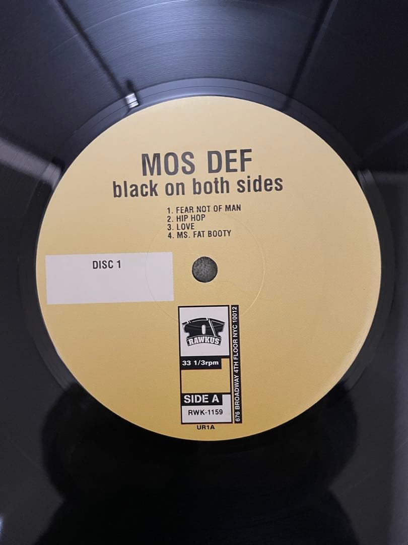 【USオリジナル】Mos Def/Black on Both Sidesレコード
