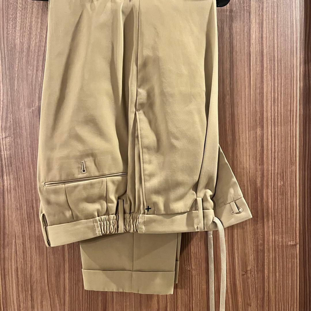 【美品】クロスクローゼット モアザンコットン セットアップ ベージュ サイズ1