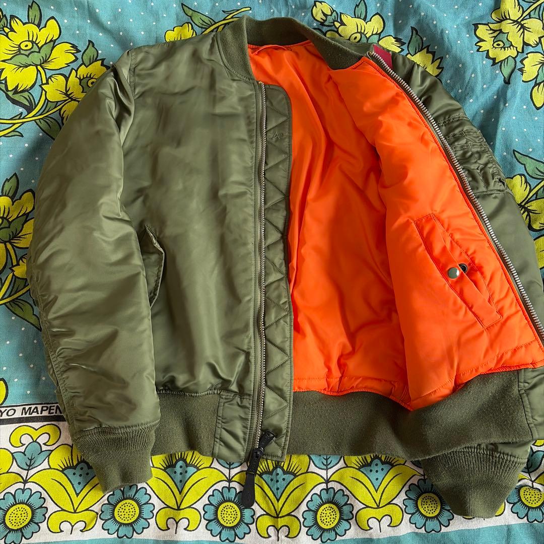 【 ALPHA INDUSTRIES 】MA-1 フライトジャケット XL