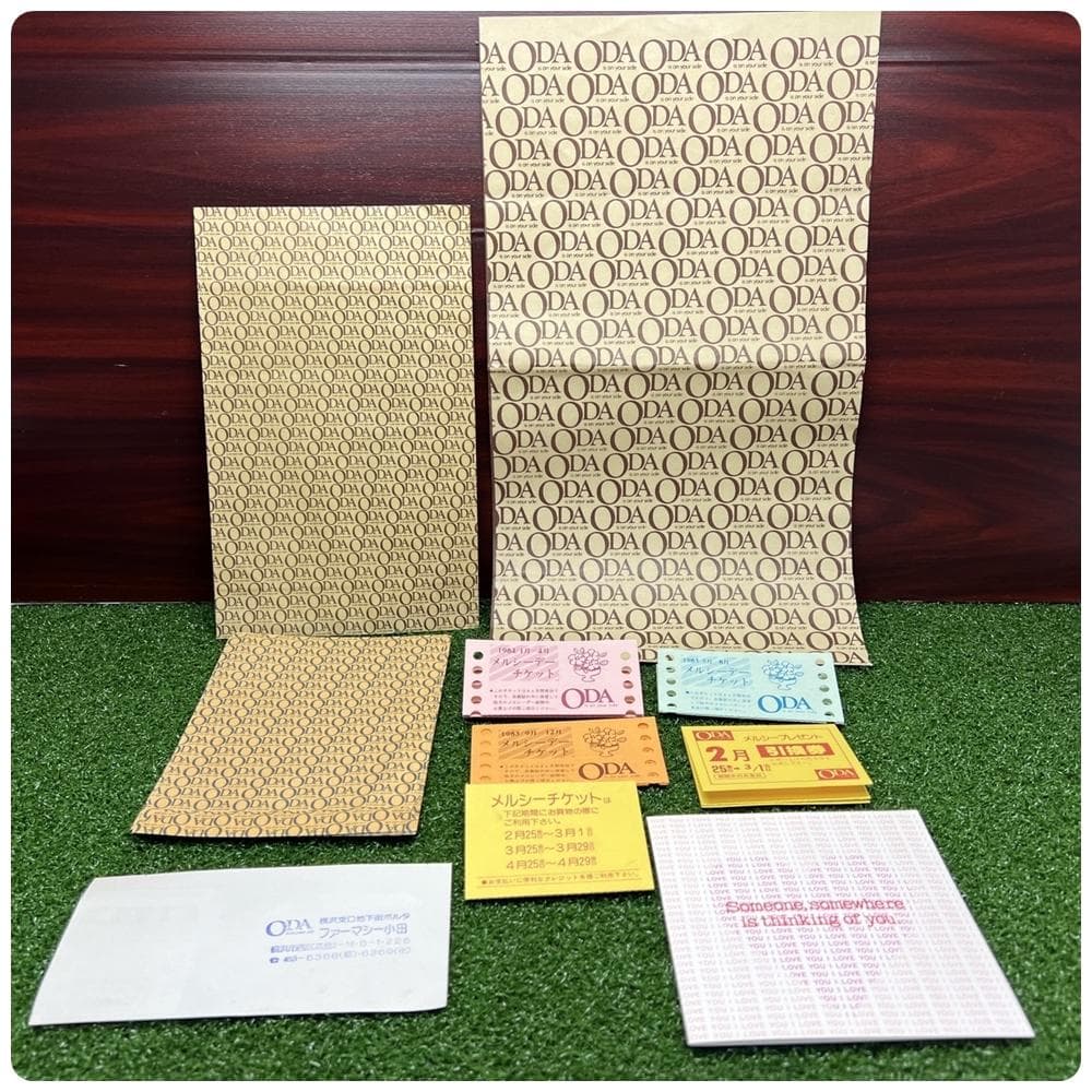 オフコース　小田和正さん関連グッズ。