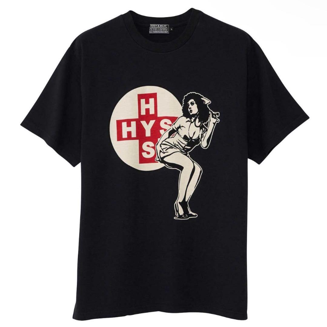 ヒステリックグラマー Tシャツブラック