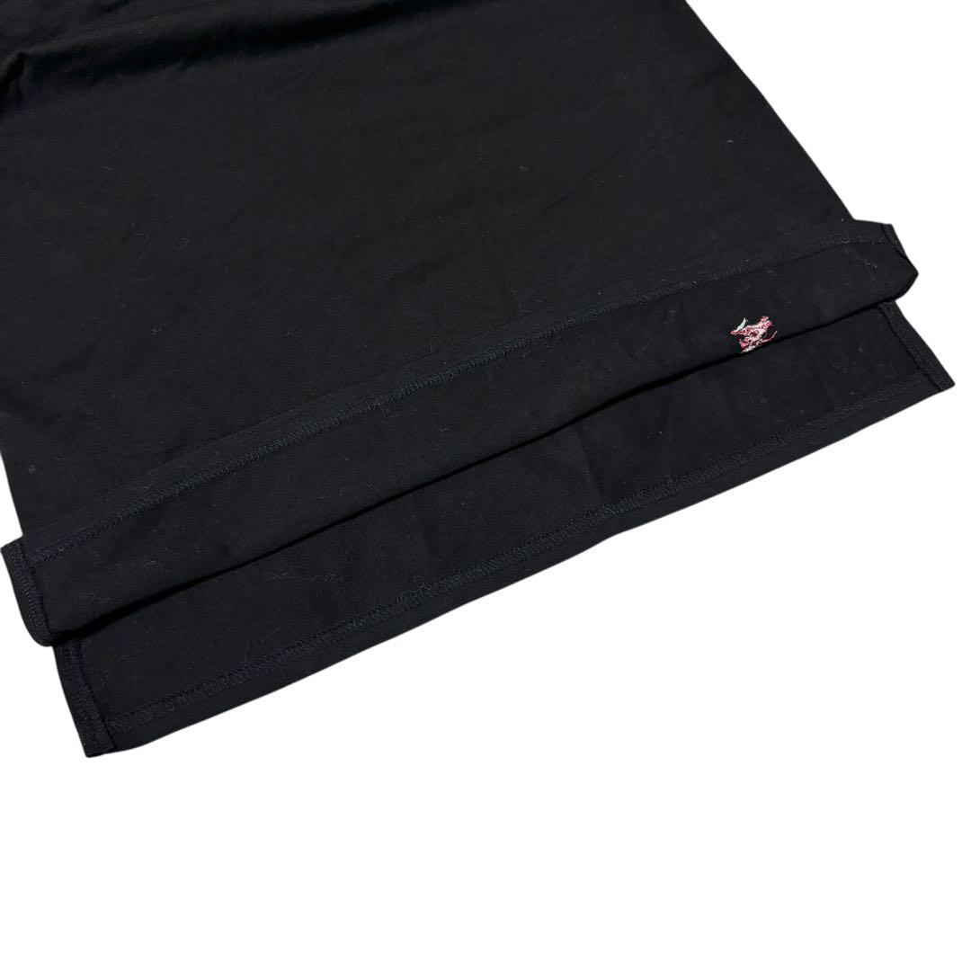 希少 美品 バーバリー ノバチェック 襟付き シャツ カットソー 黒 ベージュ