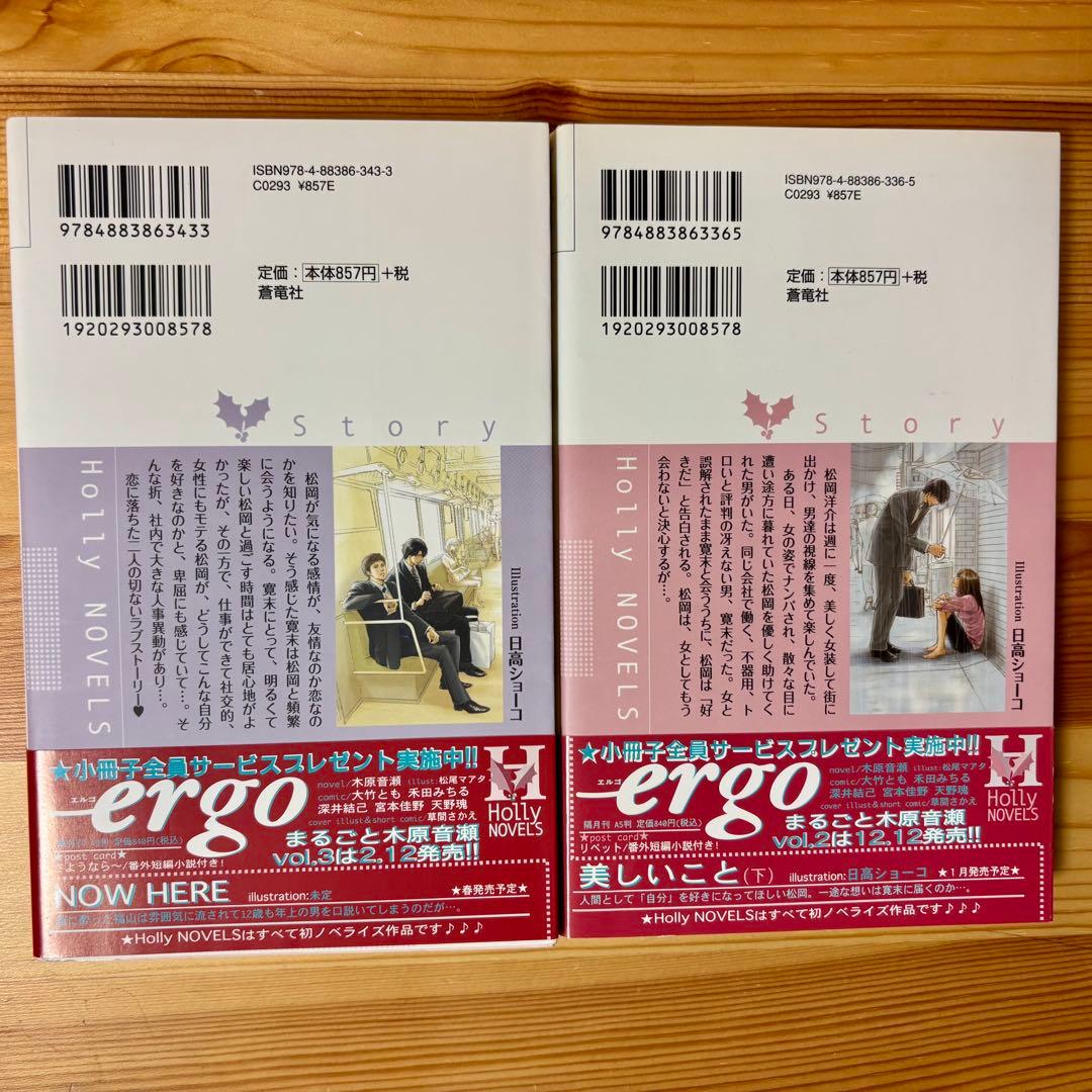 木原音瀬 美しいこと 番外編 愛すること