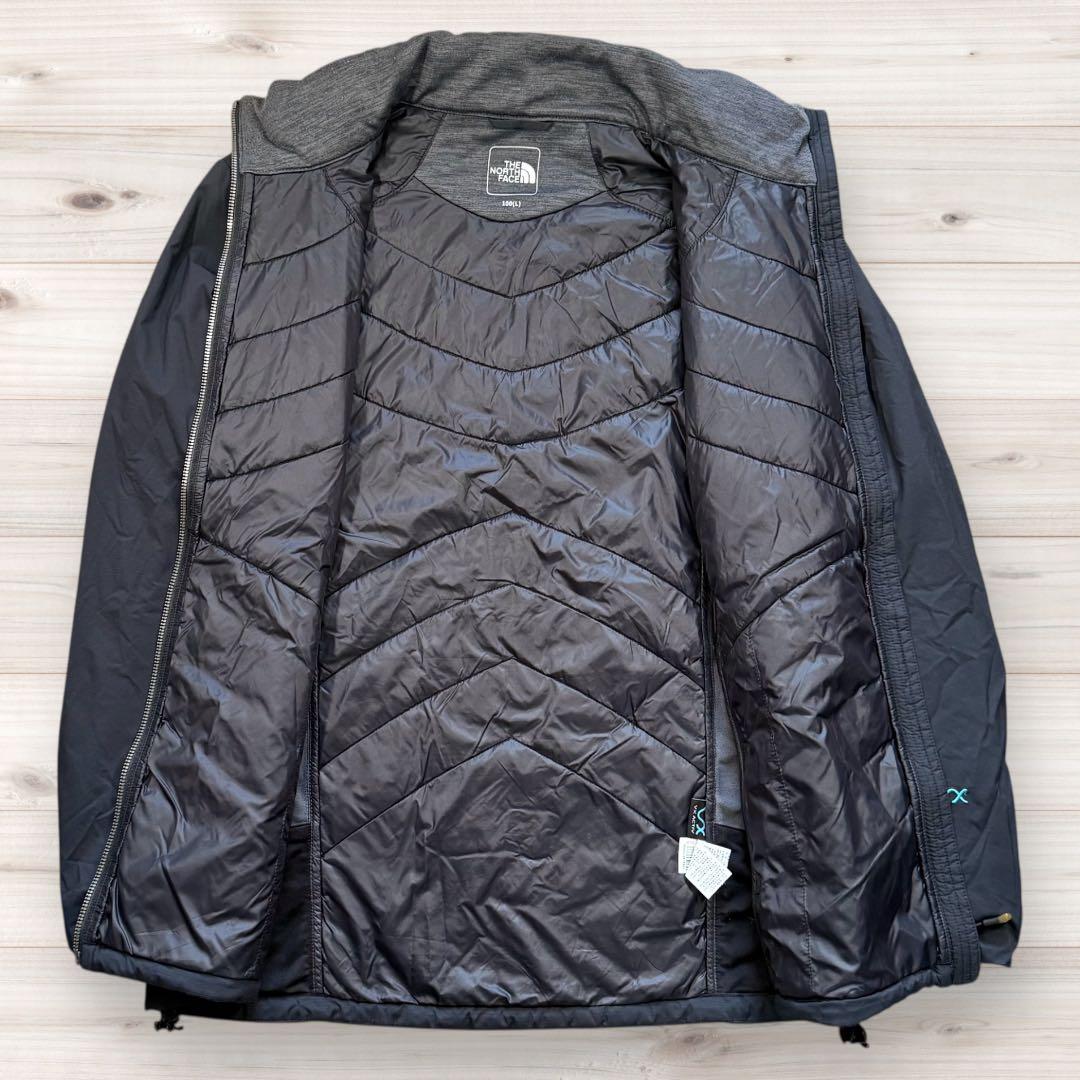 The North Face グレー×チャコールスポーツ　切り替えジャケット Ｌ