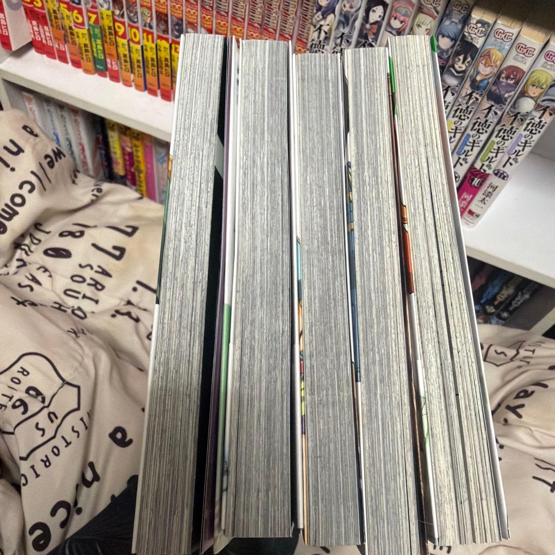 不徳のギルド 全巻セット　初版あり