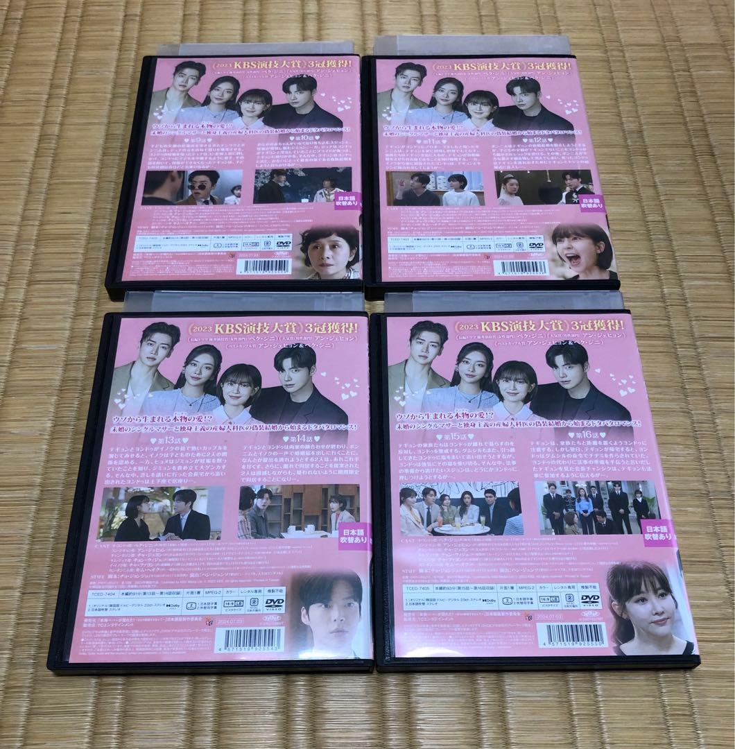 本物が現れた DVD 韓国ドラマ 1巻〜24巻 28巻 29巻 レンタル落ち
