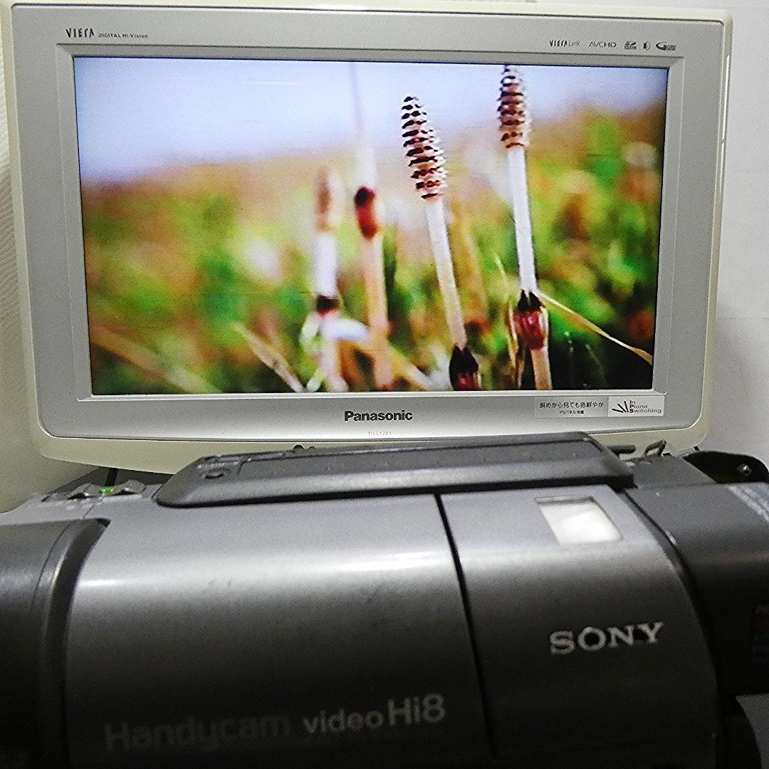 動作良好 ソニーVideoHi8 CCD-TR3000 8ミリビデオ　DVD化に