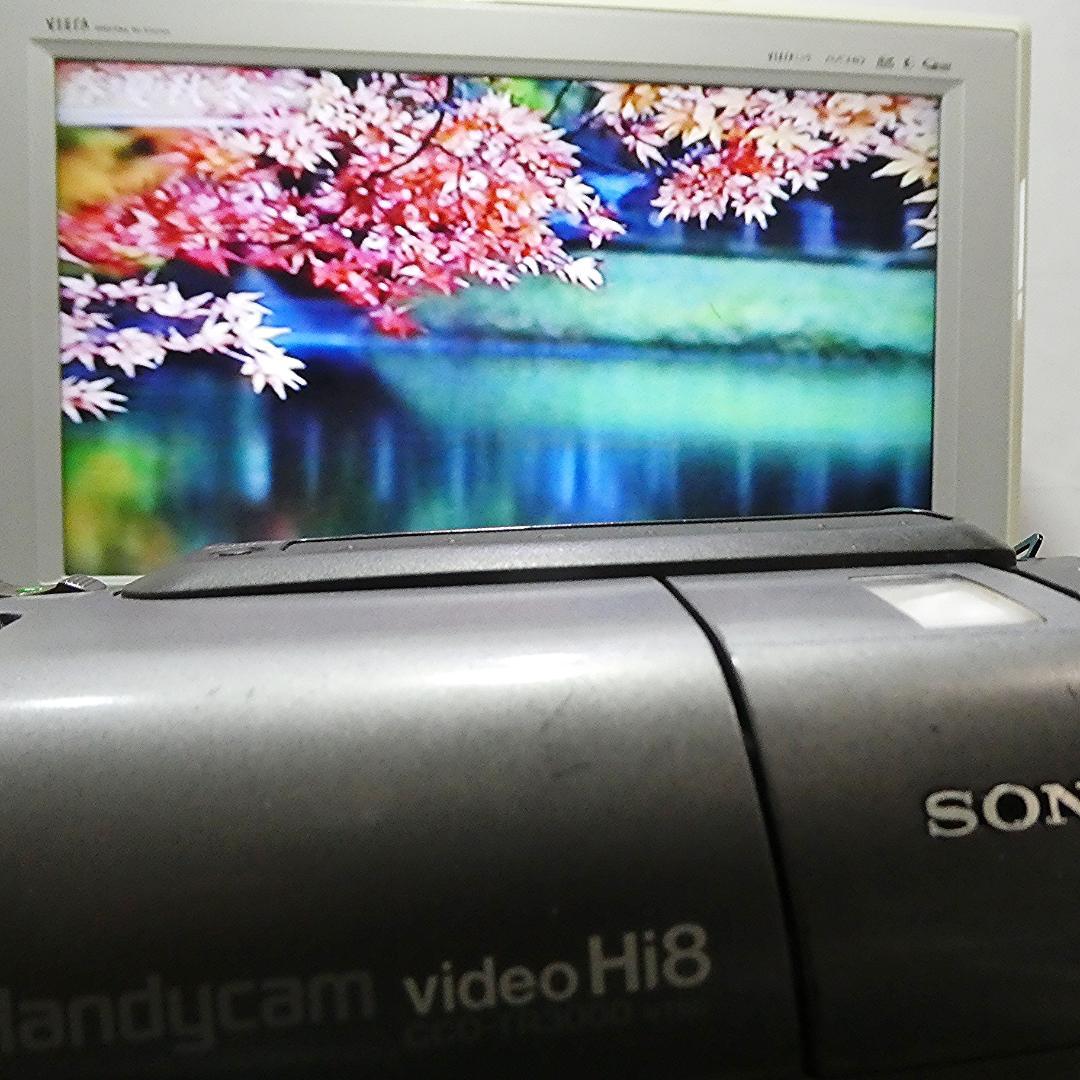 動作良好 ソニーVideoHi8 CCD-TR3000 8ミリビデオ　DVD化に