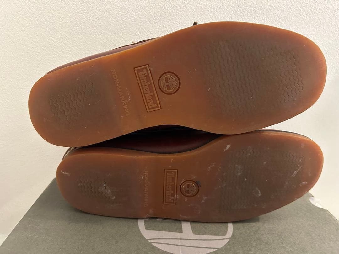 SSS　Timberland ブラウン デッキシューズ 8.5