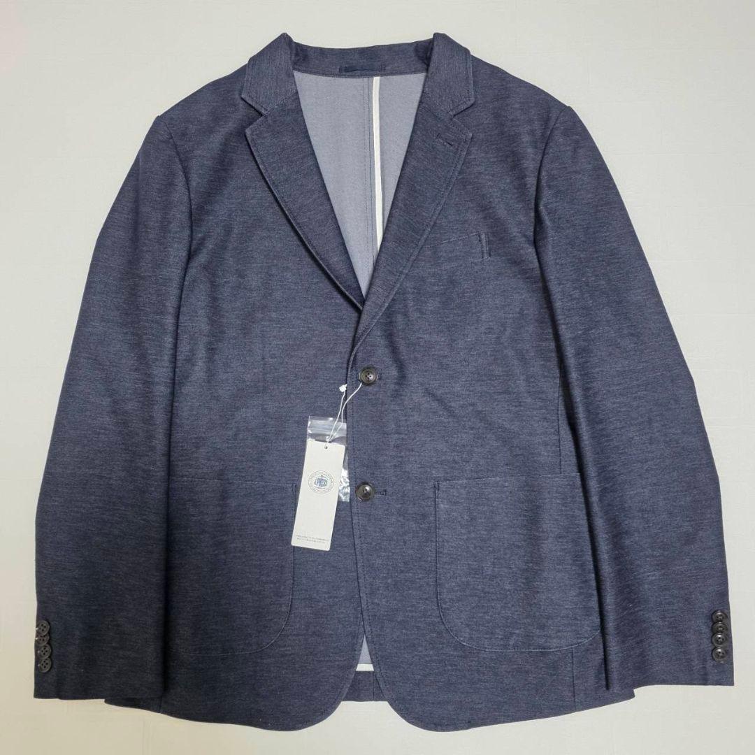 【新品/タグ付】J.PRESS ストレッチ テーラードジャケット ネイビー　M