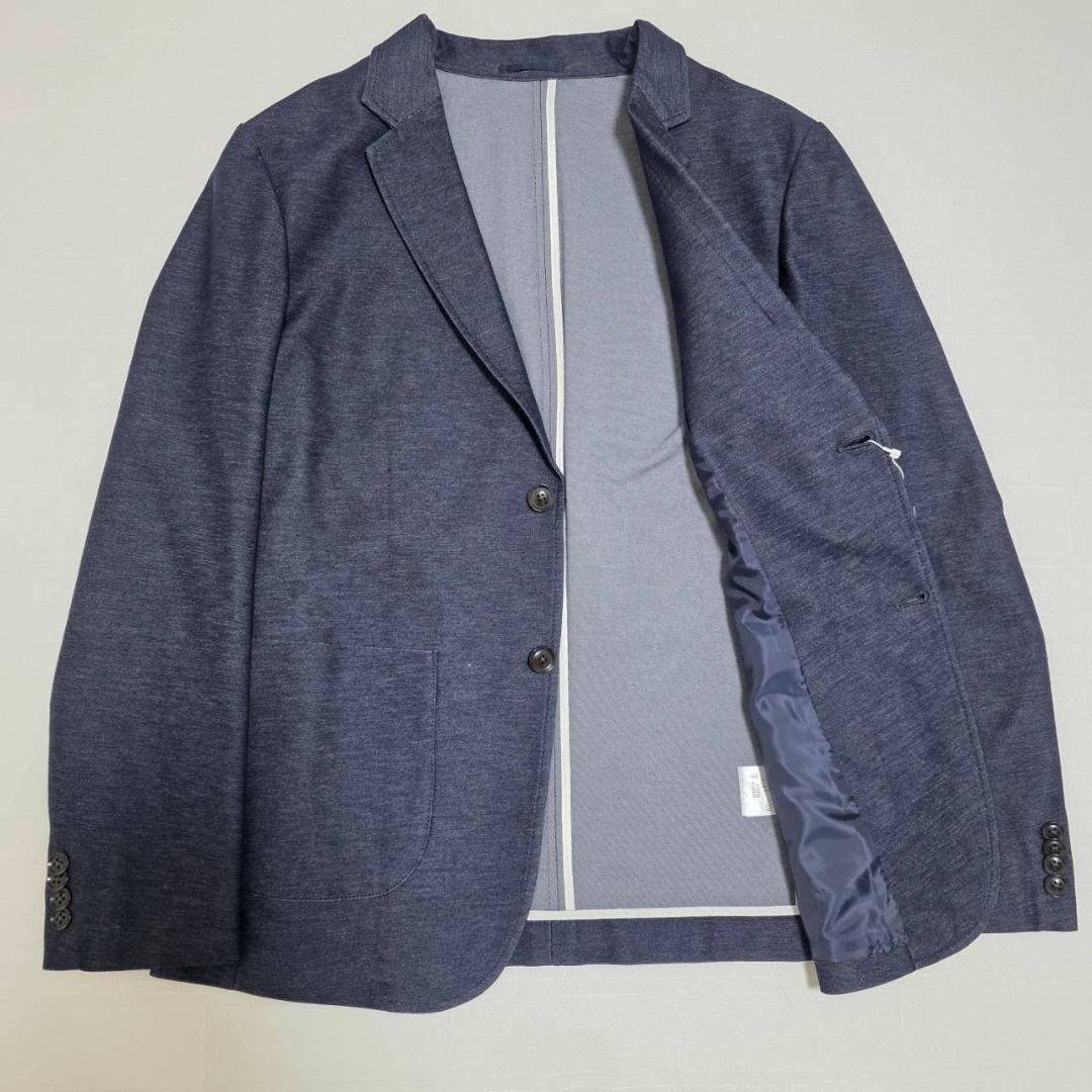 【新品/タグ付】J.PRESS ストレッチ テーラードジャケット ネイビー　M