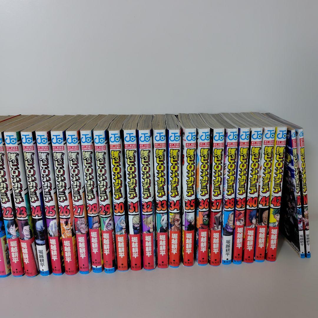 僕のヒーローアカデミア　全巻セット　特典付き