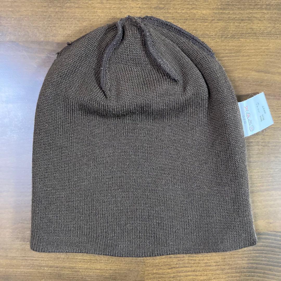 A BATHING APE ビーニー スタ ニット帽 茶色