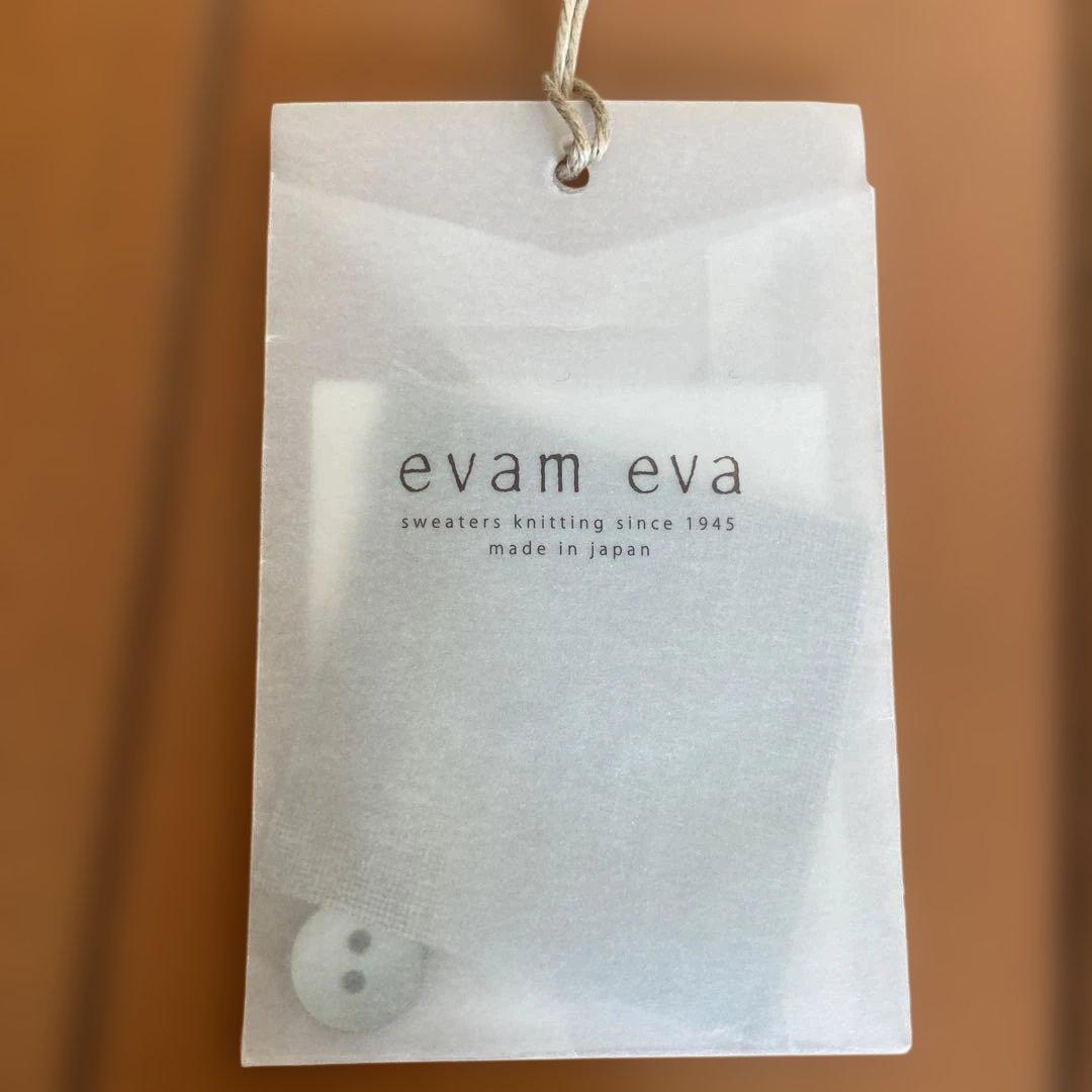 エヴァムエヴァevam eva Vネック リネン羽織り