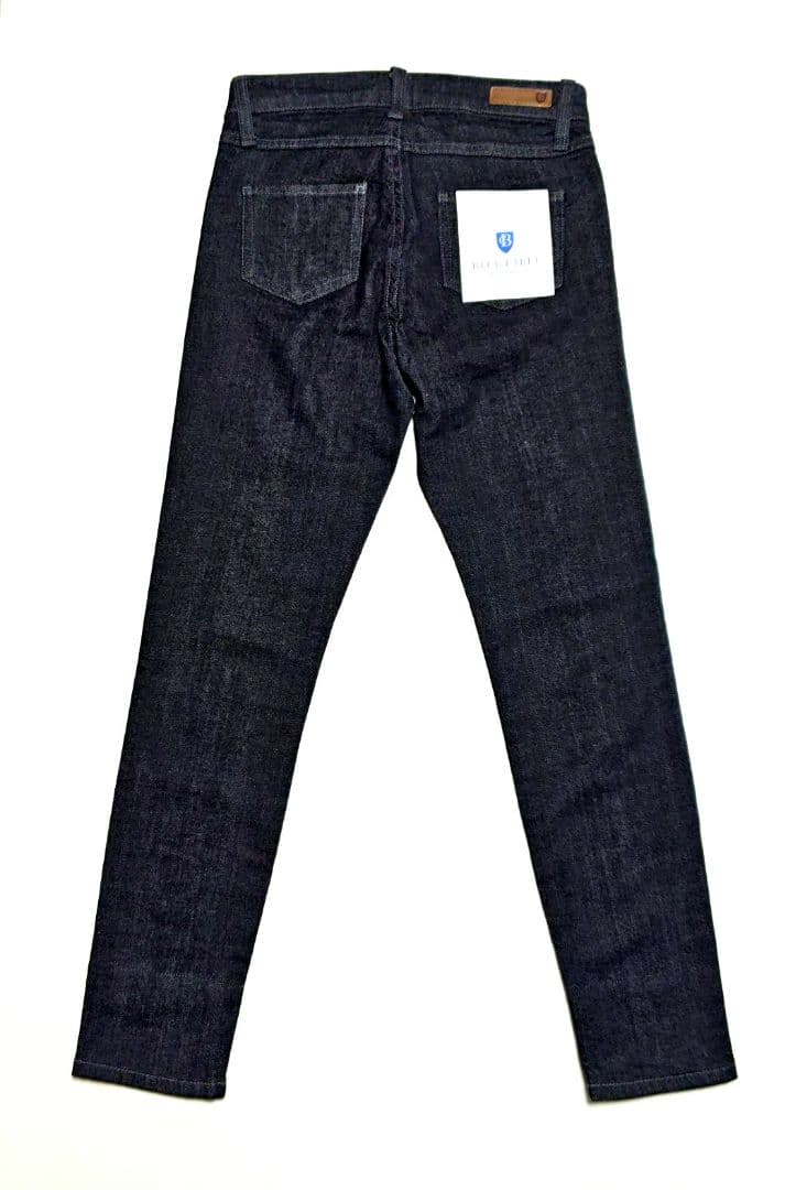 新品 クレストブリッジ スキニーストレッチデニムパンツ 34 黒 レディース