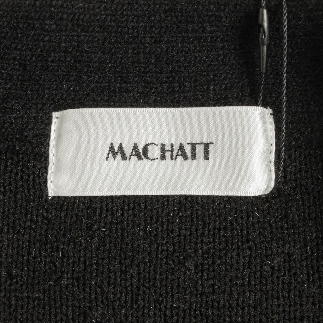 未使用 MACHATT マチャット 25AW ブークレカーディガン ブラック