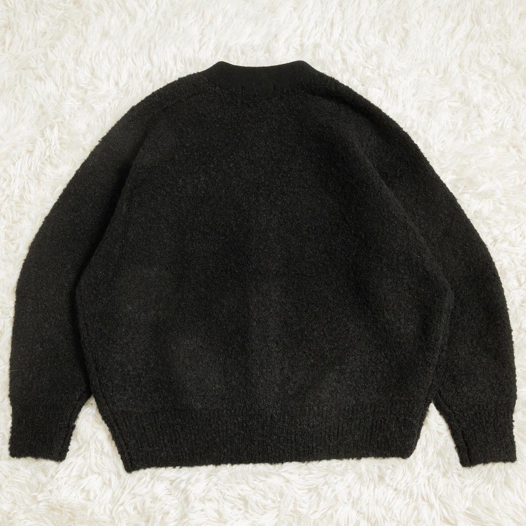 未使用 MACHATT マチャット 25AW ブークレカーディガン ブラック
