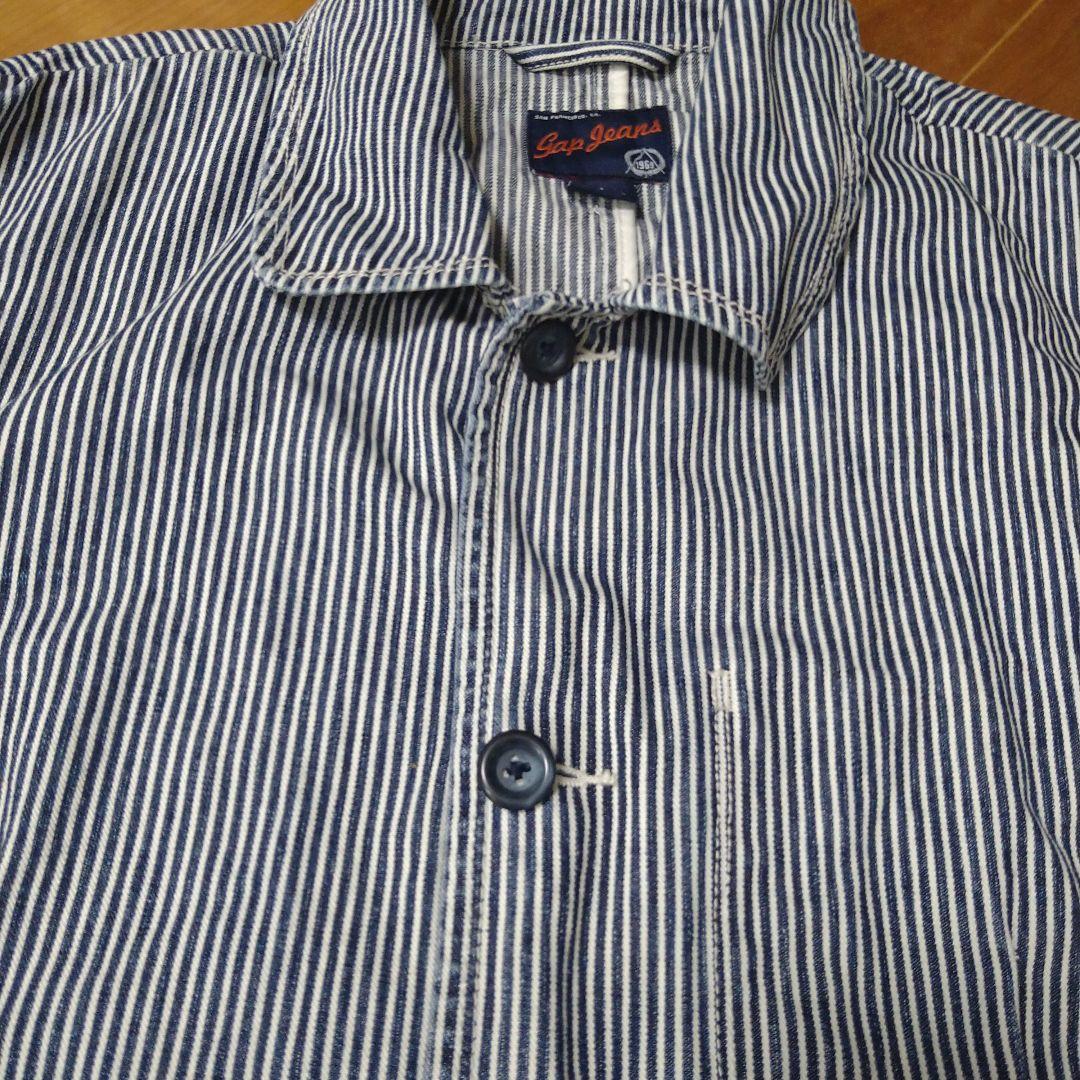 GAP　ギャップ　ヒッコリー　ストライプ　ジャケット