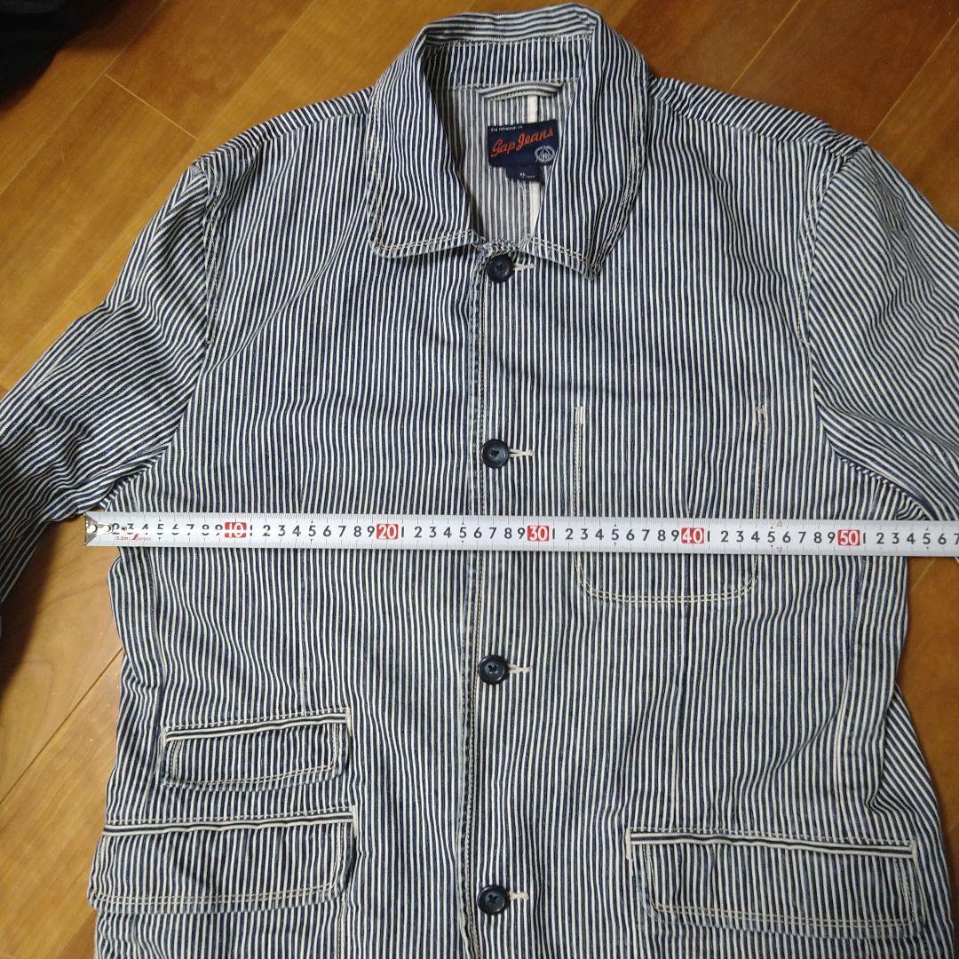 GAP　ギャップ　ヒッコリー　ストライプ　ジャケット