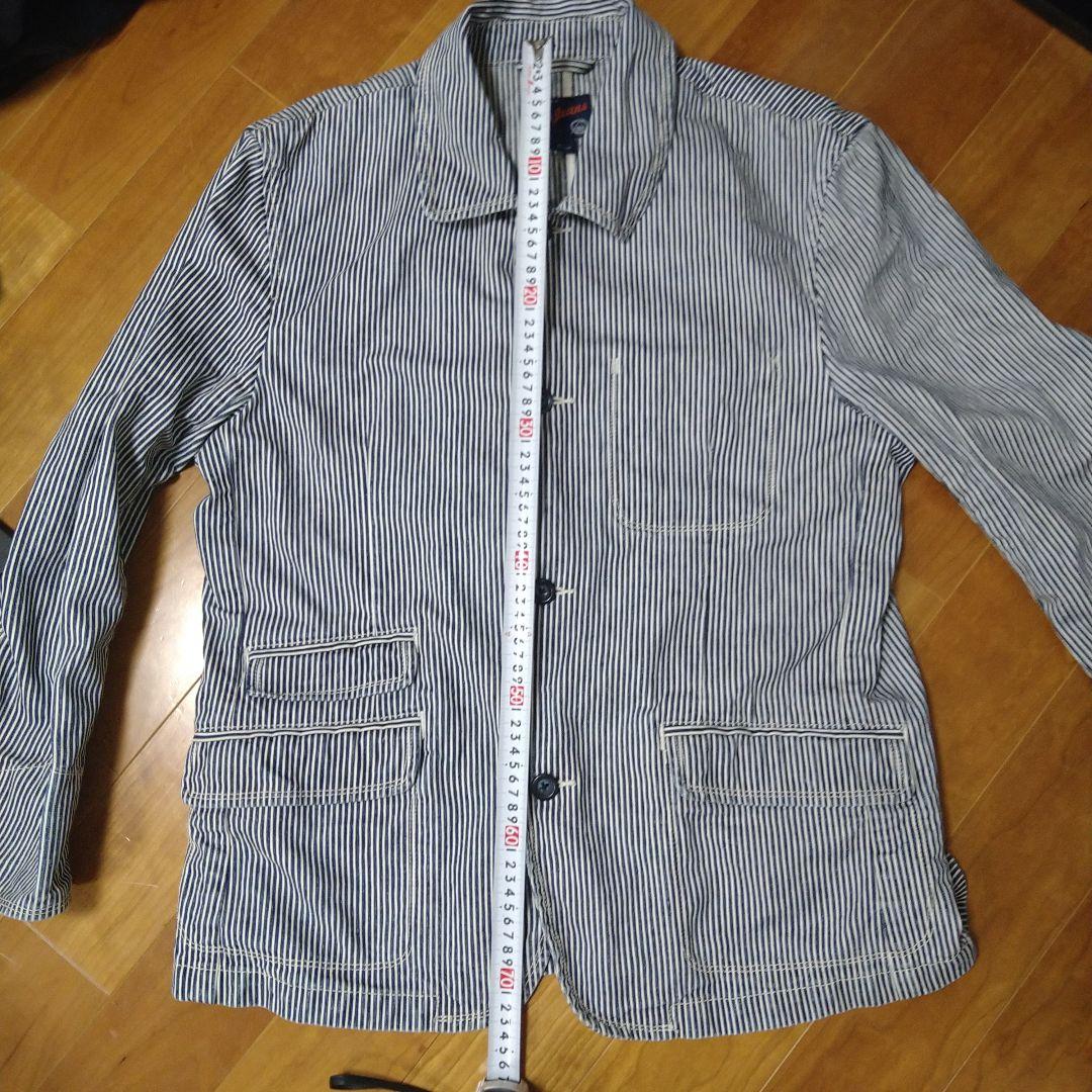 GAP　ギャップ　ヒッコリー　ストライプ　ジャケット