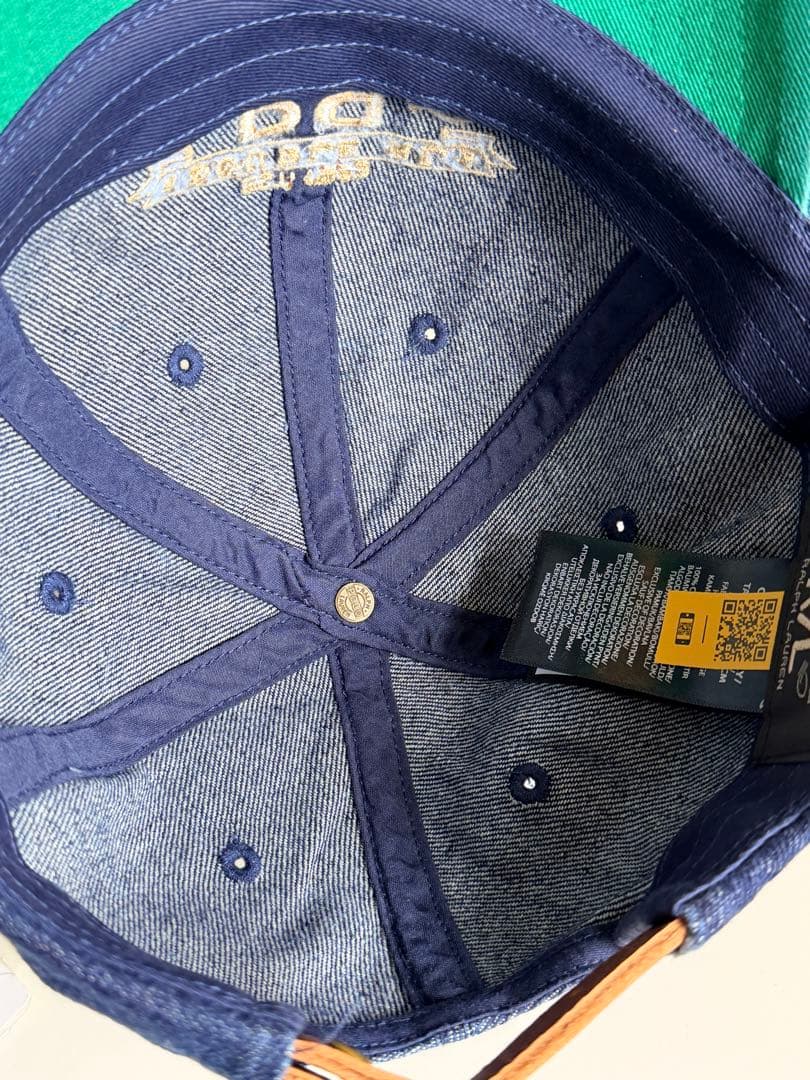 RRL RALPH LAUREN ダブルアールエル デニムキャップ 帽子