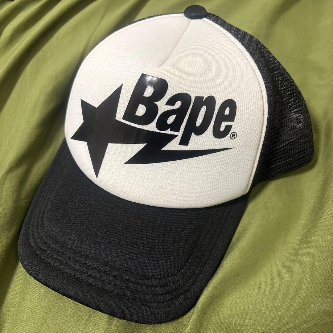 Bape メッシュキャップ