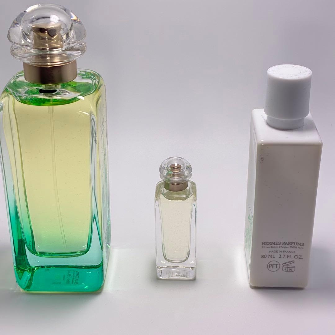【新品未使用】エルメス　ナイルの庭　100ml 7.5ml ボディローション